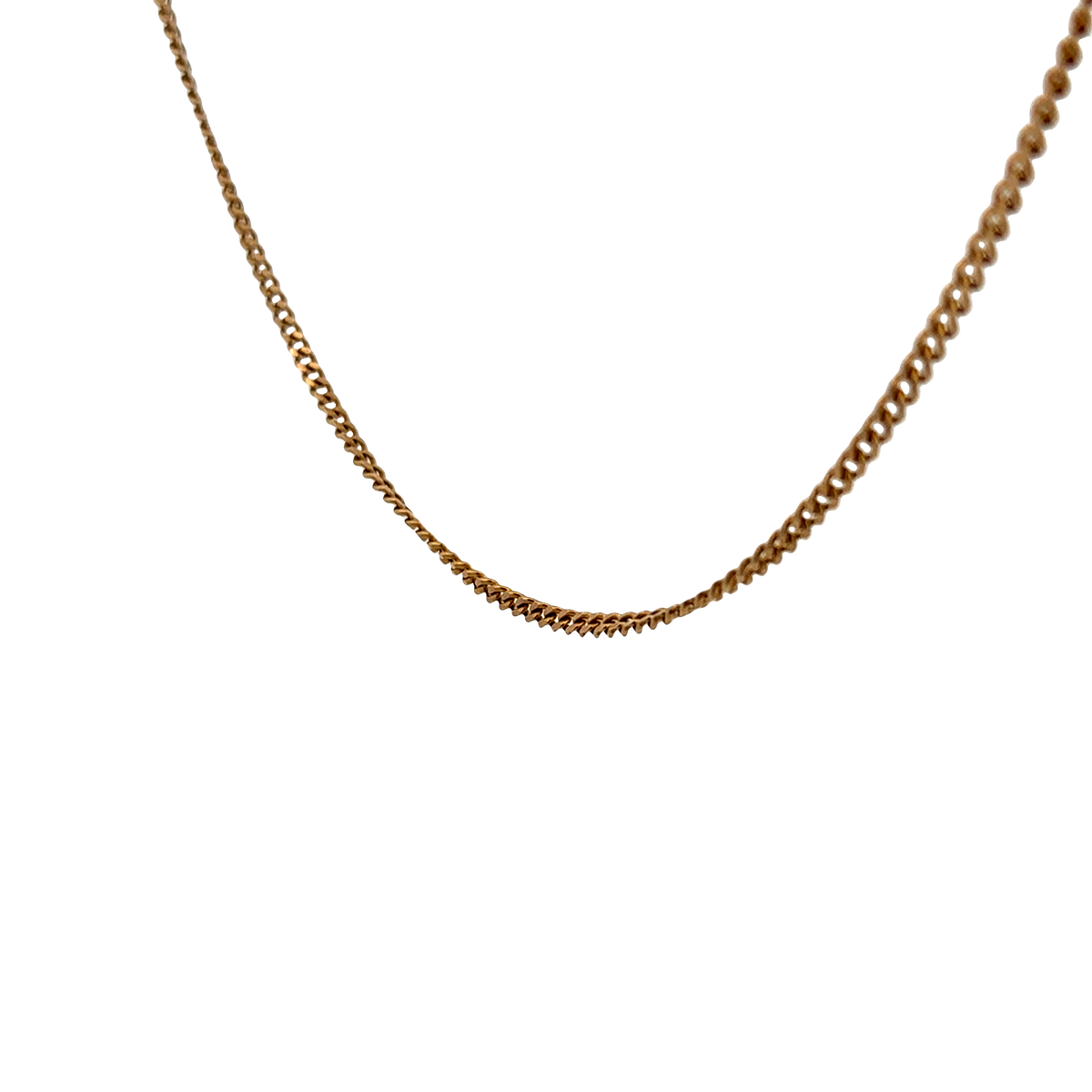 9ct yellow gold chain 7.3g (sh25668l)