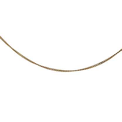 9ct yellow gold chain 1.9g (sh25663l)