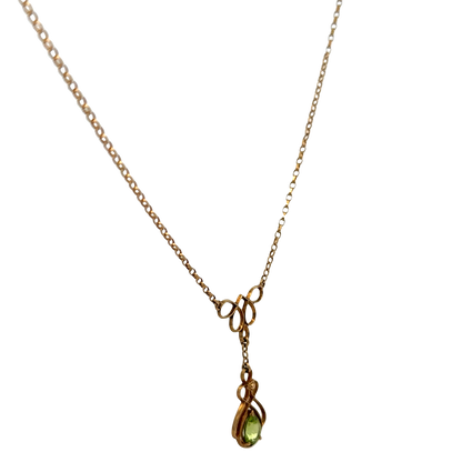 9ct yellow gold necklace 3.1g (sh26332b)