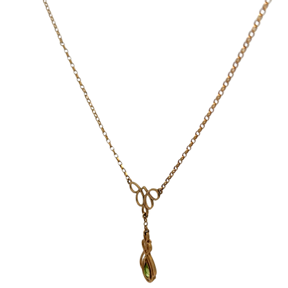 9ct yellow gold necklace 3.1g (sh26332b)