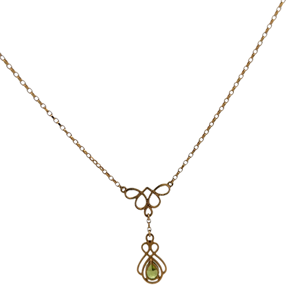 9ct yellow gold necklace 3.1g (sh26332b)