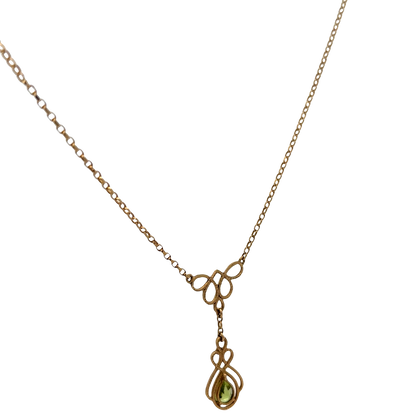 9ct yellow gold necklace 3.1g (sh26332b)