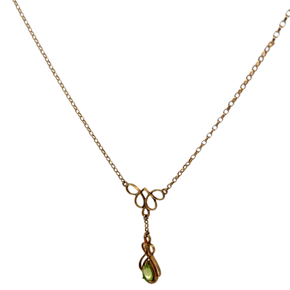 9ct yellow gold necklace 3.1g (sh26332b)