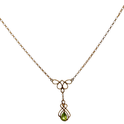 9ct yellow gold necklace 3.1g (sh26332b)