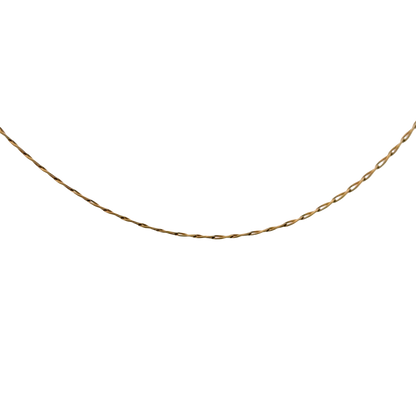 9ct yellow gold chain 2.1g (sh26567b)
