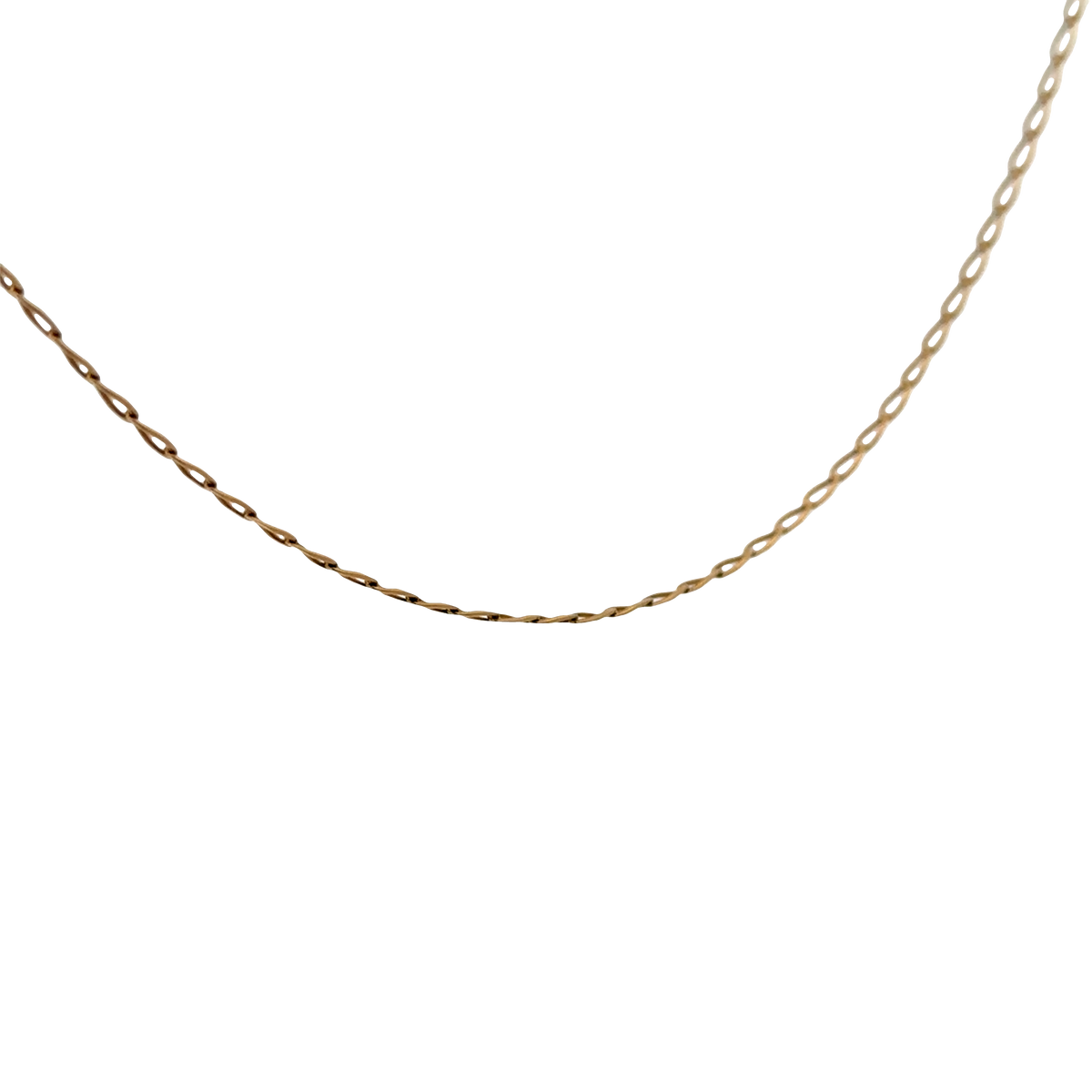 9ct yellow gold chain 2.1g (sh26567b)
