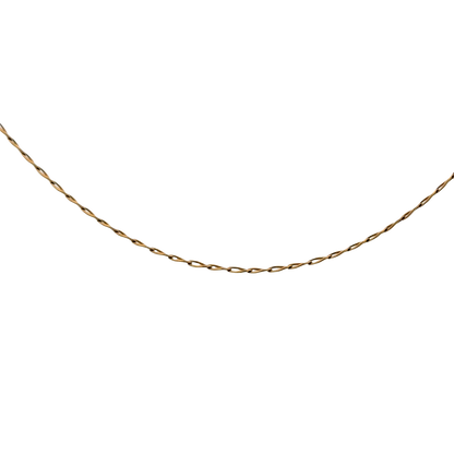 9ct yellow gold chain 2.1g (sh26567b)