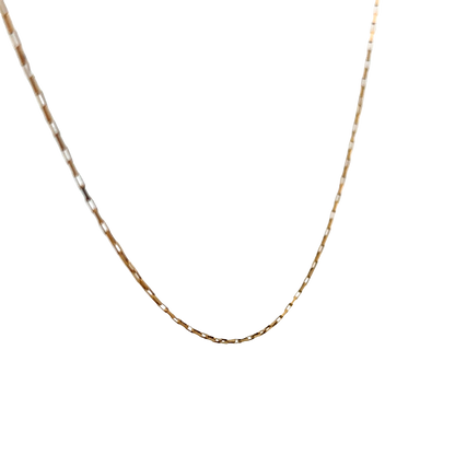 9ct yellow gold chain 1.2g (sh27660b)