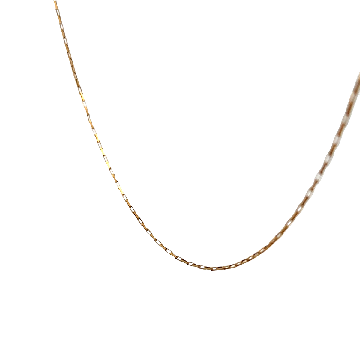 9ct yellow gold chain 1.2g (sh27660b)