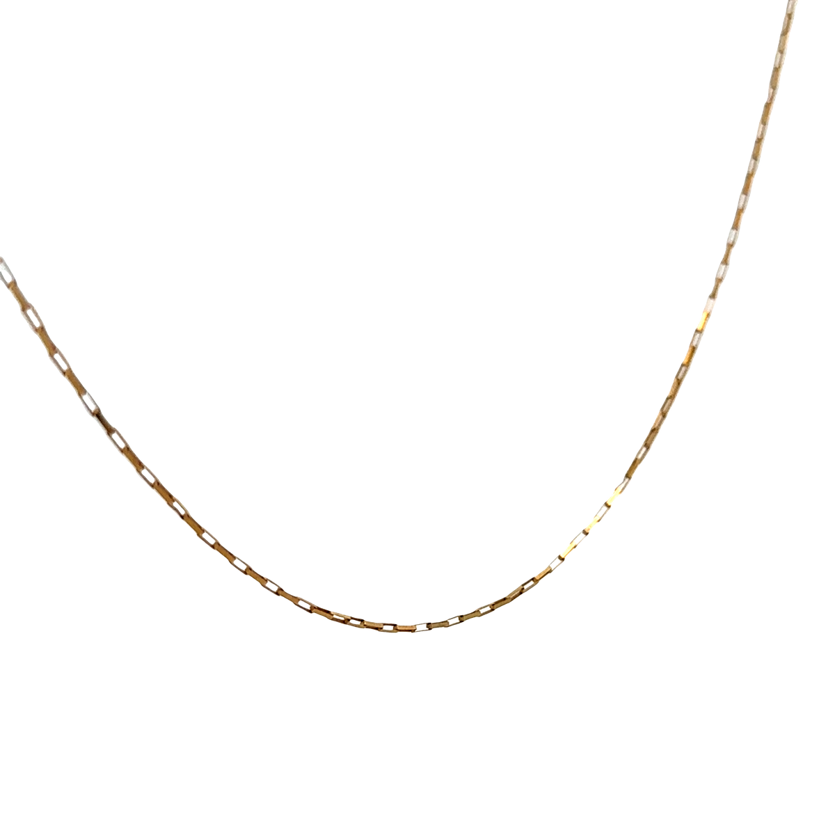 9ct yellow gold chain 1.2g (sh27660b)