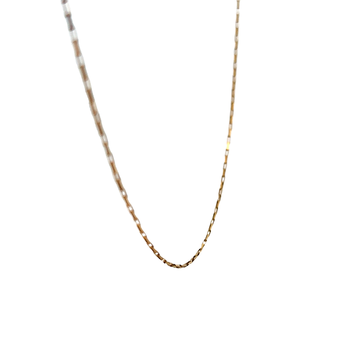 9ct yellow gold chain 1.2g (sh27660b)