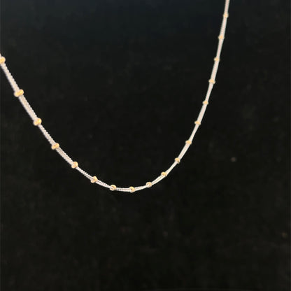 9ct white gold chain 2.7g (sh26287b)