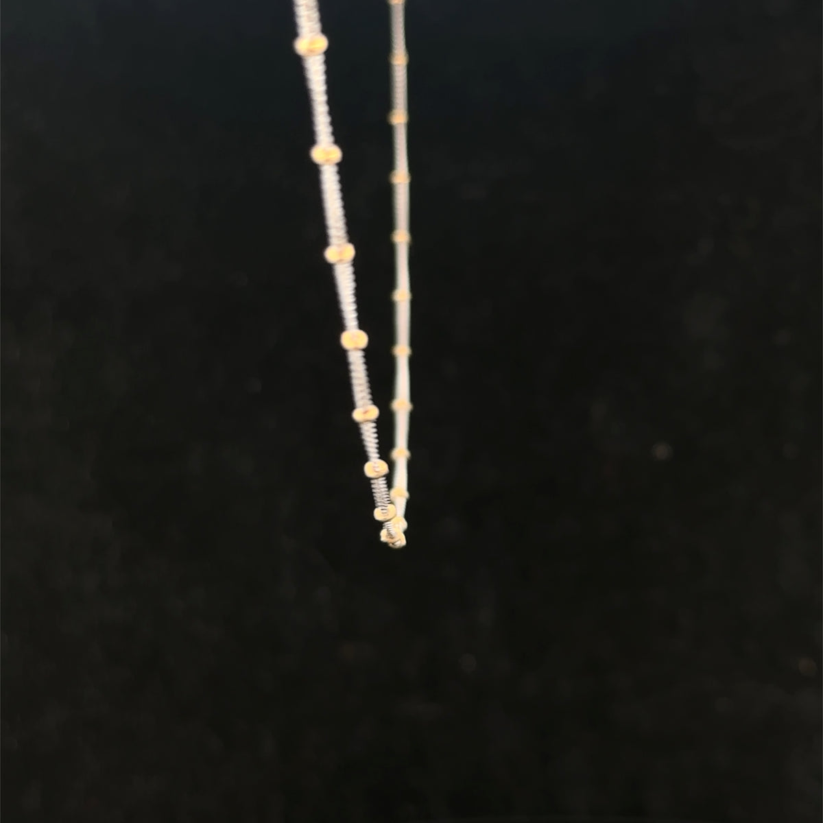 9ct white gold chain 2.7g (sh26287b)