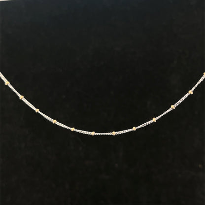 9ct white gold chain 2.7g (sh26287b)