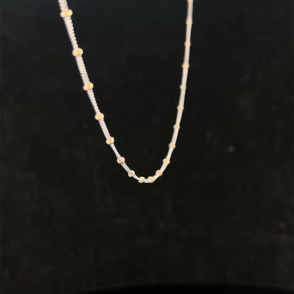 9ct white gold chain 2.7g (sh26287b)