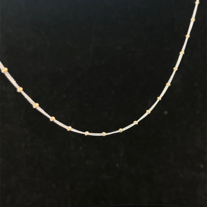 9ct white gold chain 2.7g (sh26287b)