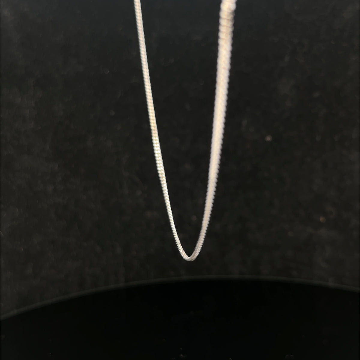 9ct white gold chain 3.2g (sh26745b)