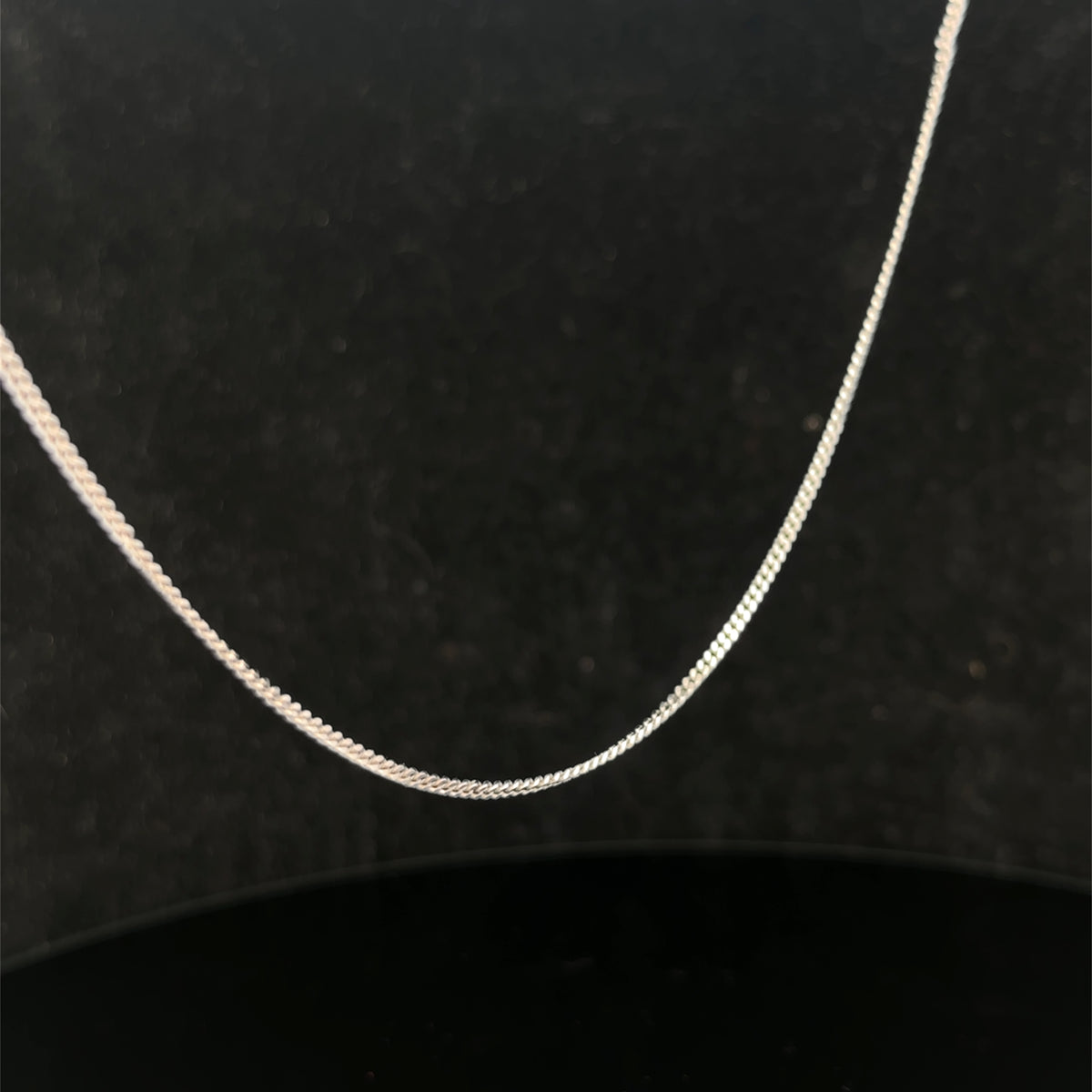 9ct white gold chain 3.2g (sh26745b)
