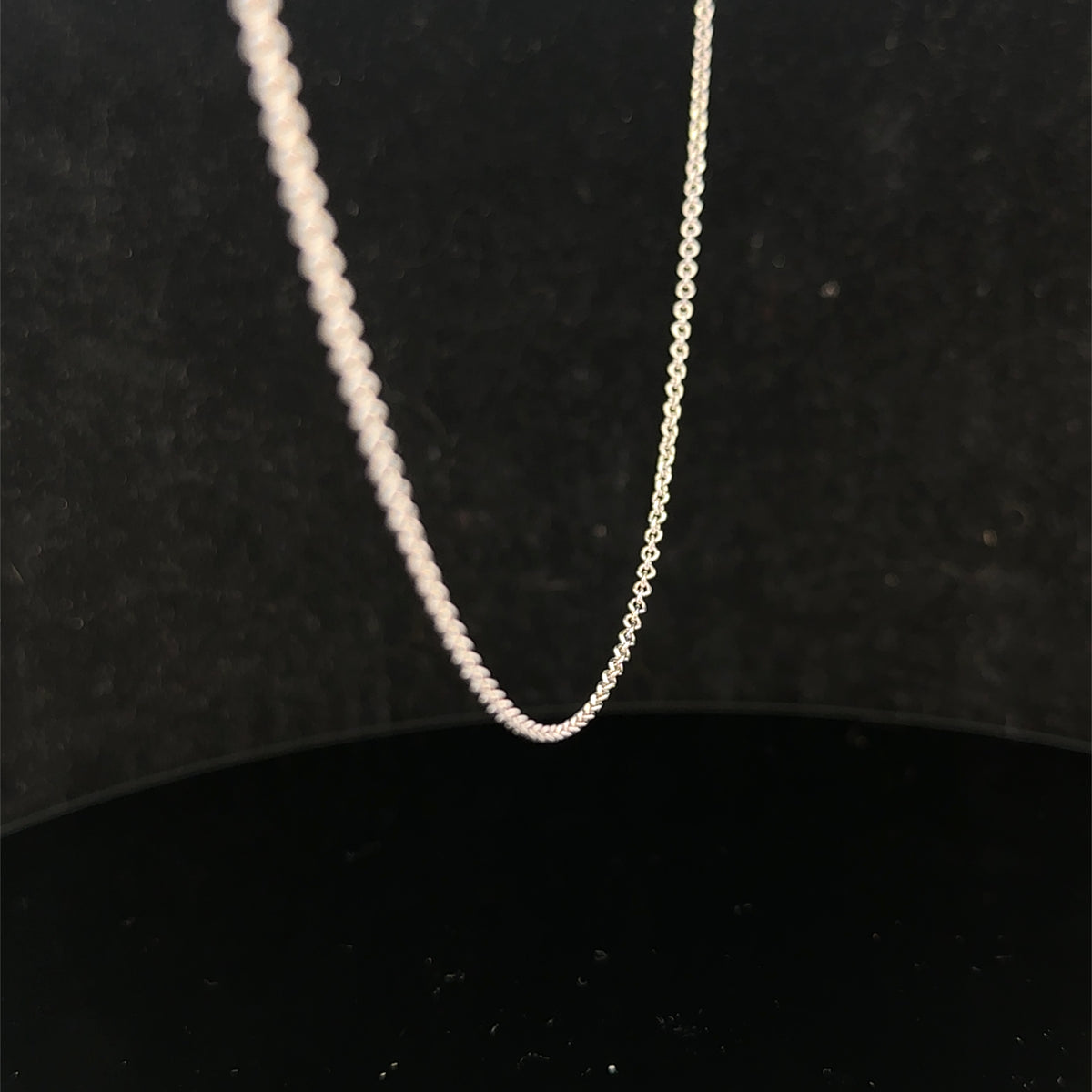 9ct white gold chain 3.3g (sh27744b)