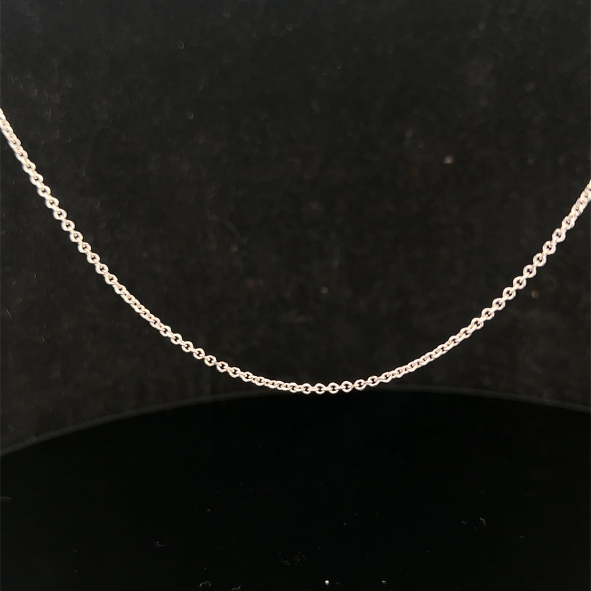 9ct white gold chain 3.3g (sh27744b)