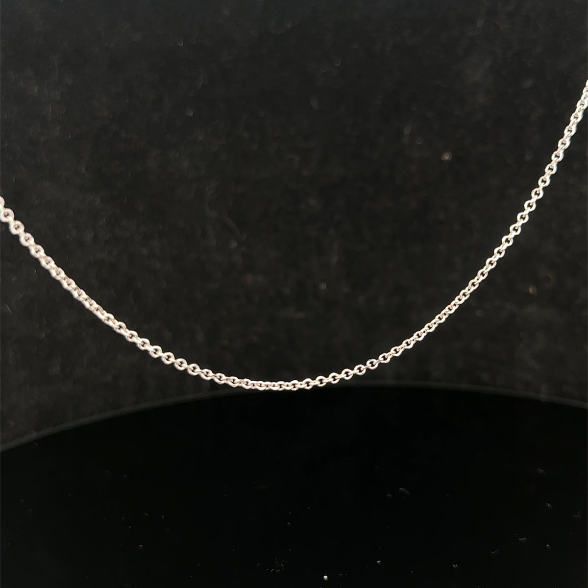 9ct white gold chain 3.3g (sh27744b)