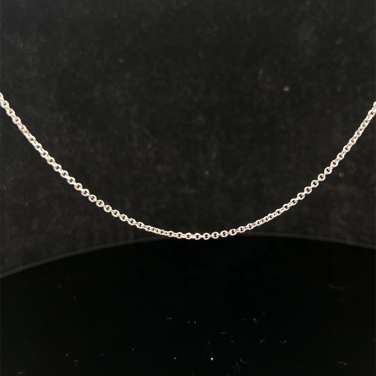 9ct white gold chain 3.3g (sh27744b)