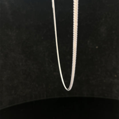 9ct white gold chain 4.1g (sh27743b)