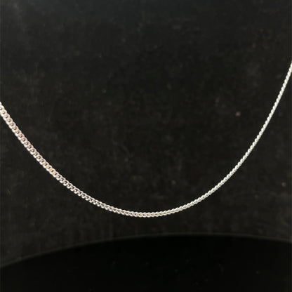 9ct white gold chain 4.1g (sh27743b)