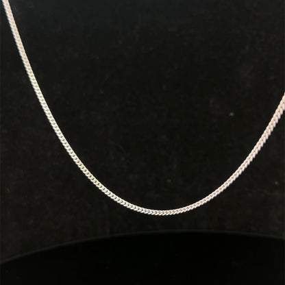 9ct white gold chain 4.1g (sh27743b)