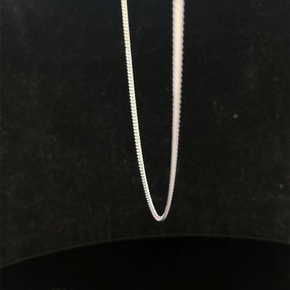 9ct white gold chain 4.1g (sh27743b)