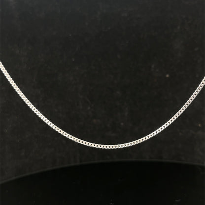 9ct white gold chain 4.1g (sh27743b)