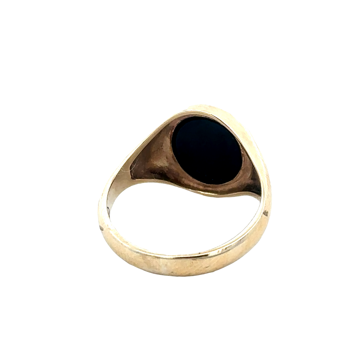 9ct yellow gold onyx signet ring sh27735b