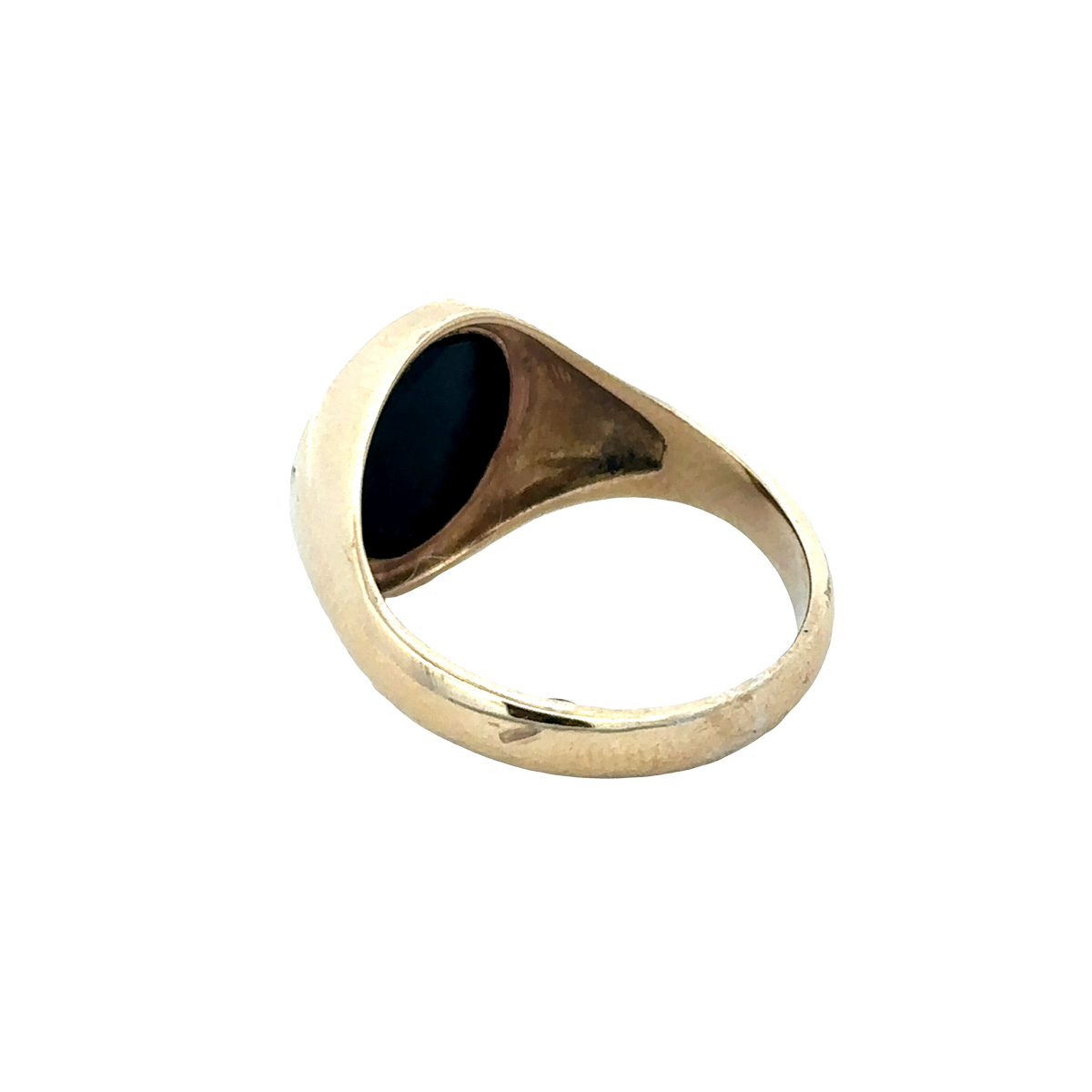 9ct yellow gold onyx signet ring sh27735b