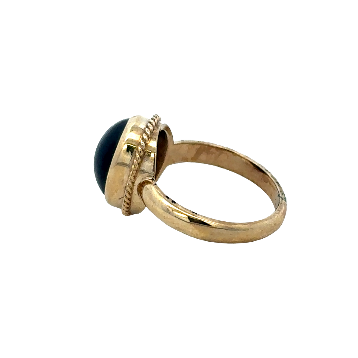 9ct yellow gold ring size N (sh27428b)