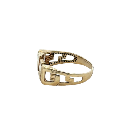 9ct yellow gold MUM ring size S1/2 (sh27658b)