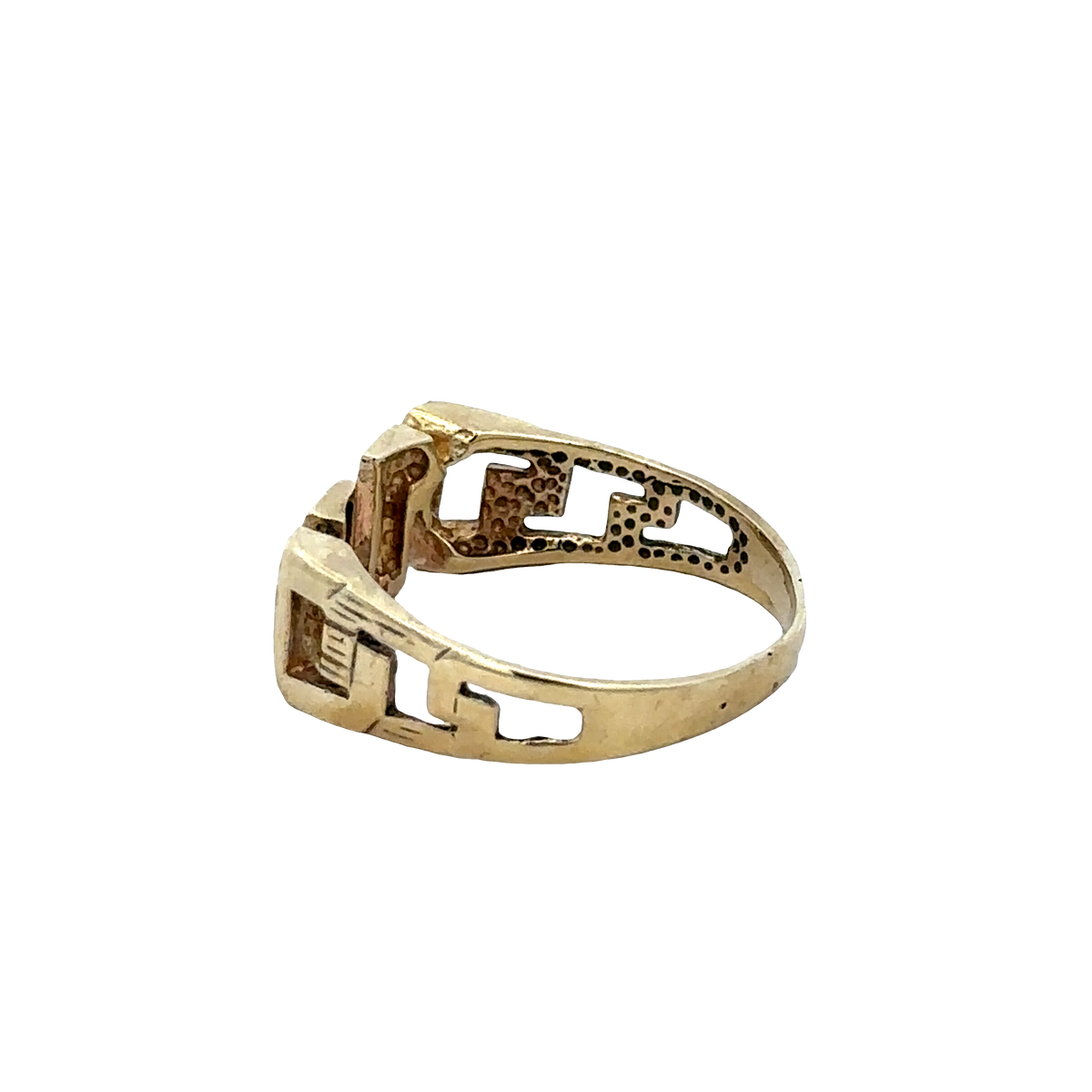 9ct yellow gold MUM ring size S1/2 (sh27658b)
