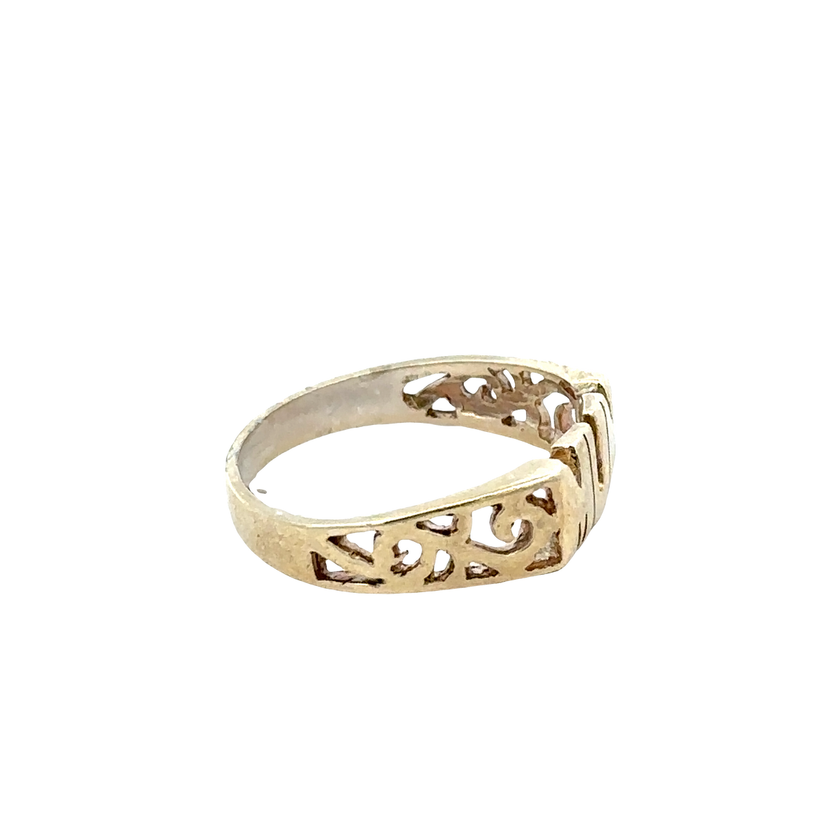 9ct yellow gold MUM ring size K (sh25762l)