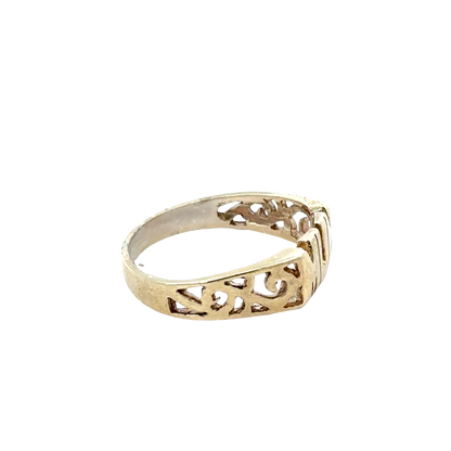 9ct yellow gold MUM ring size K (sh25762l)