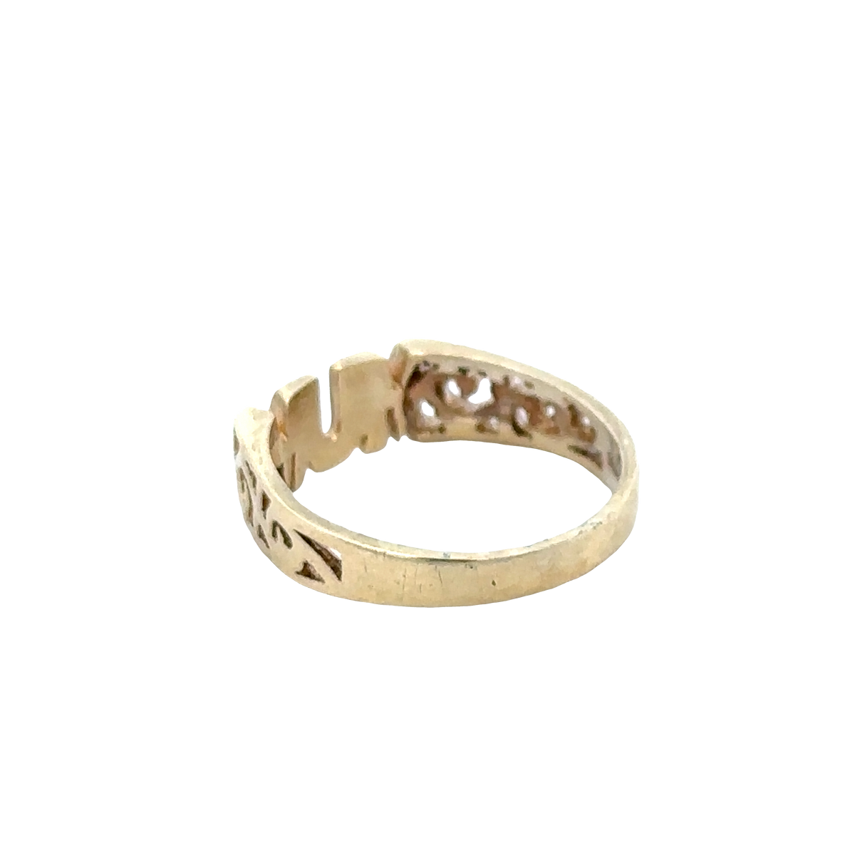 9ct yellow gold MUM ring size K (sh25762l)