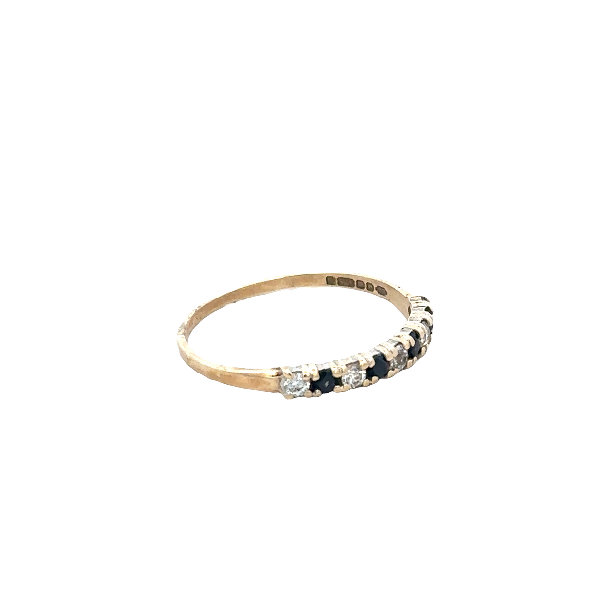 9ct yellow gold ring size N1/2 (sh25782l)