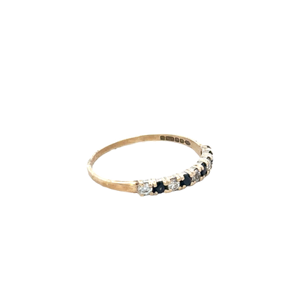 9ct yellow gold ring size N1/2 (sh25782l)