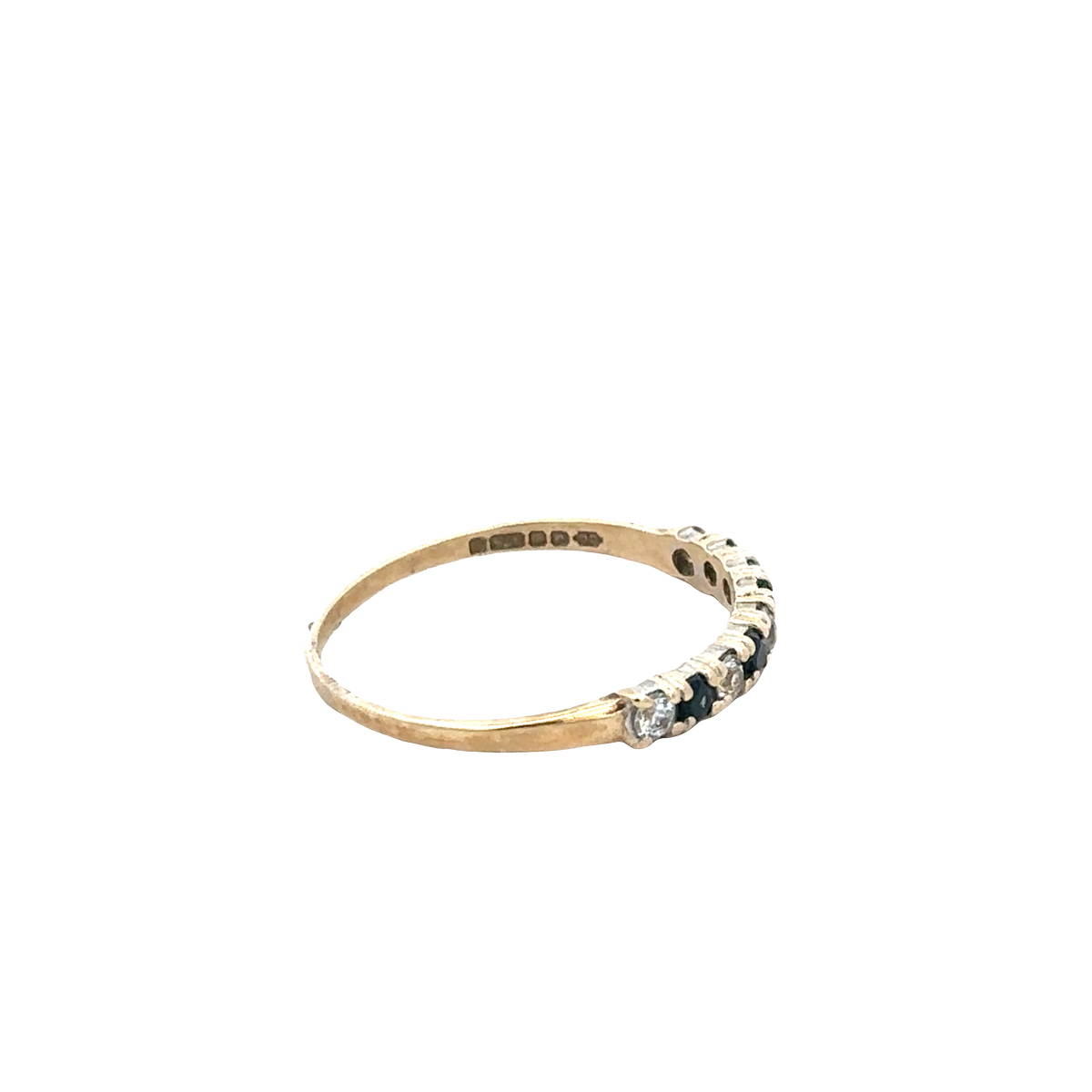 9ct yellow gold ring size N1/2 (sh25782l)
