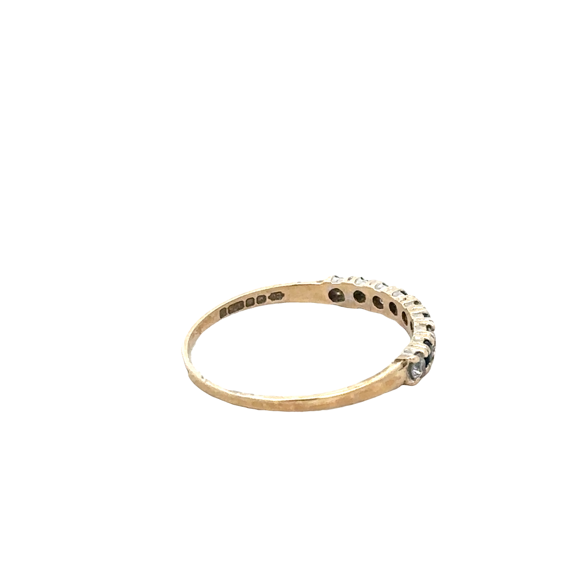 9ct yellow gold ring size N1/2 (sh25782l)
