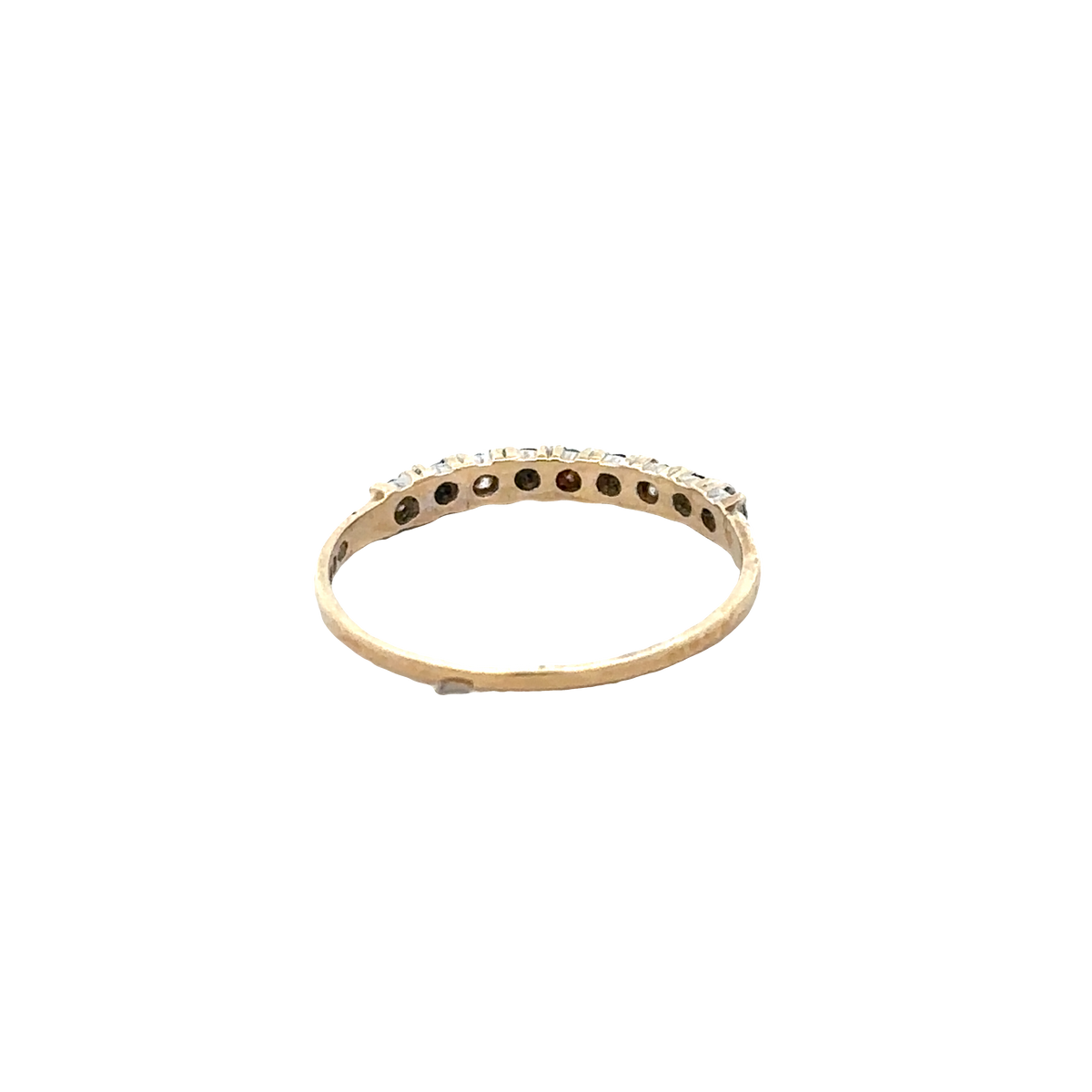9ct yellow gold ring size N1/2 (sh25782l)