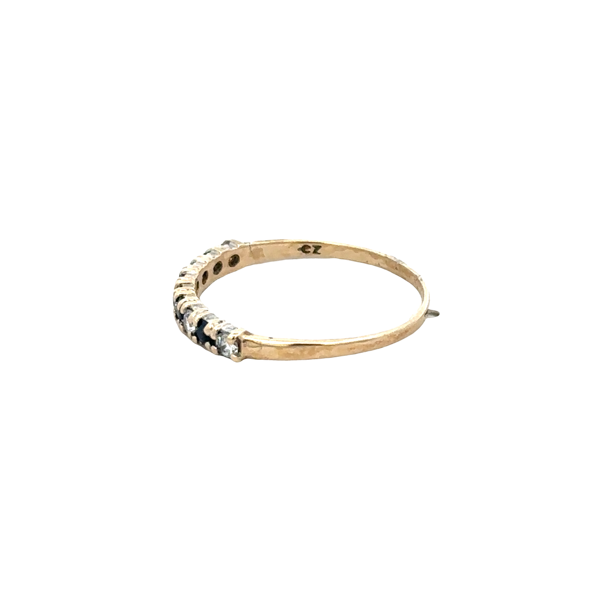 9ct yellow gold ring size N1/2 (sh25782l)