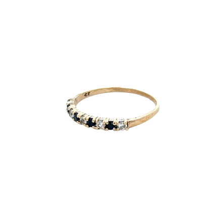 9ct yellow gold ring size N1/2 (sh25782l)