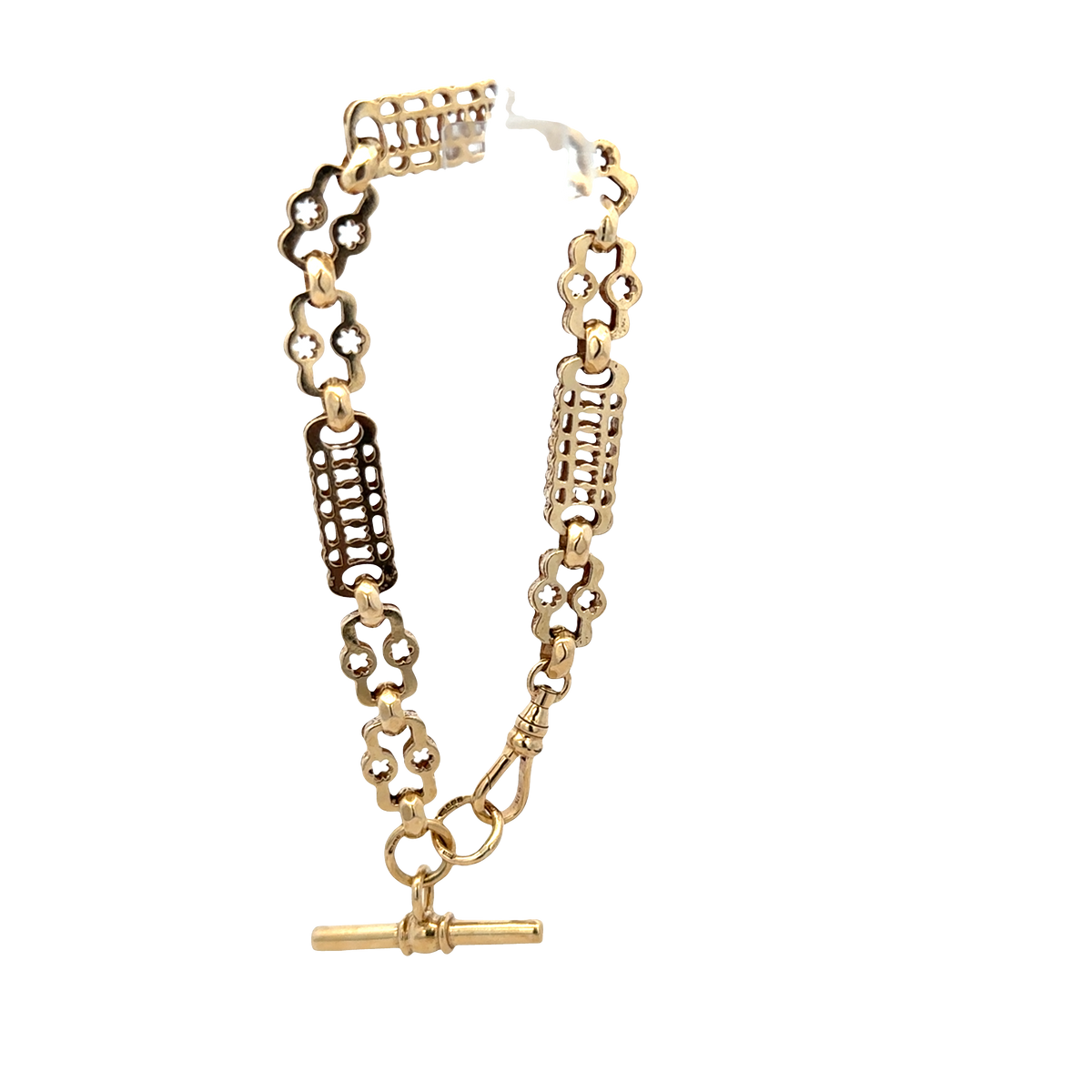 9ct yellow gold bracelet 24g (sh27818b)