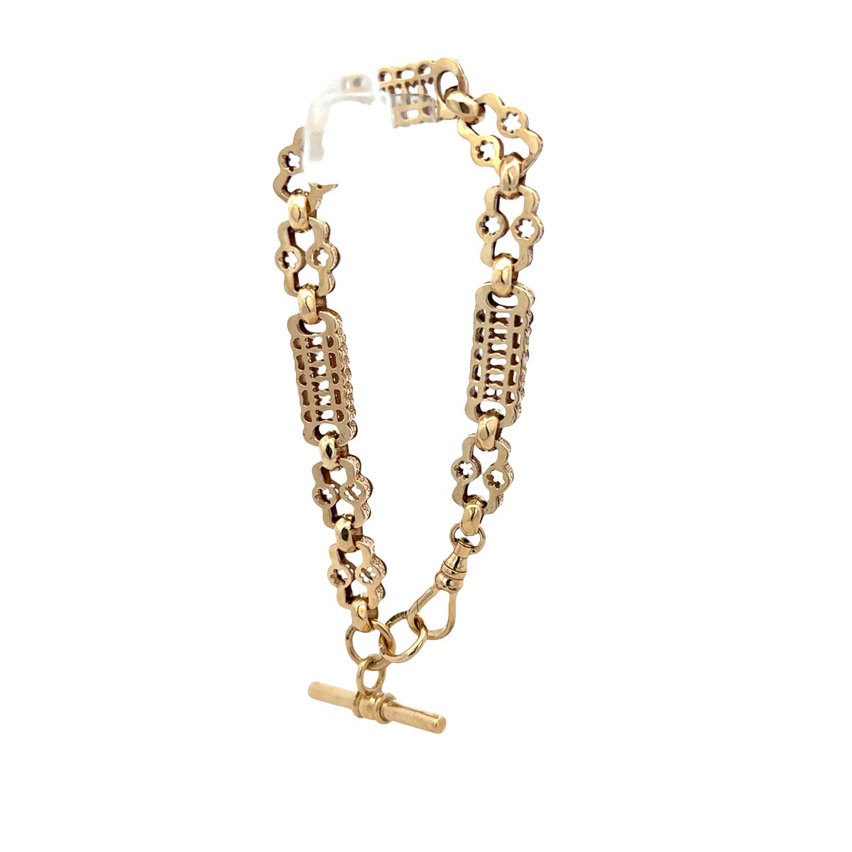 9ct yellow gold bracelet 24g (sh27818b)