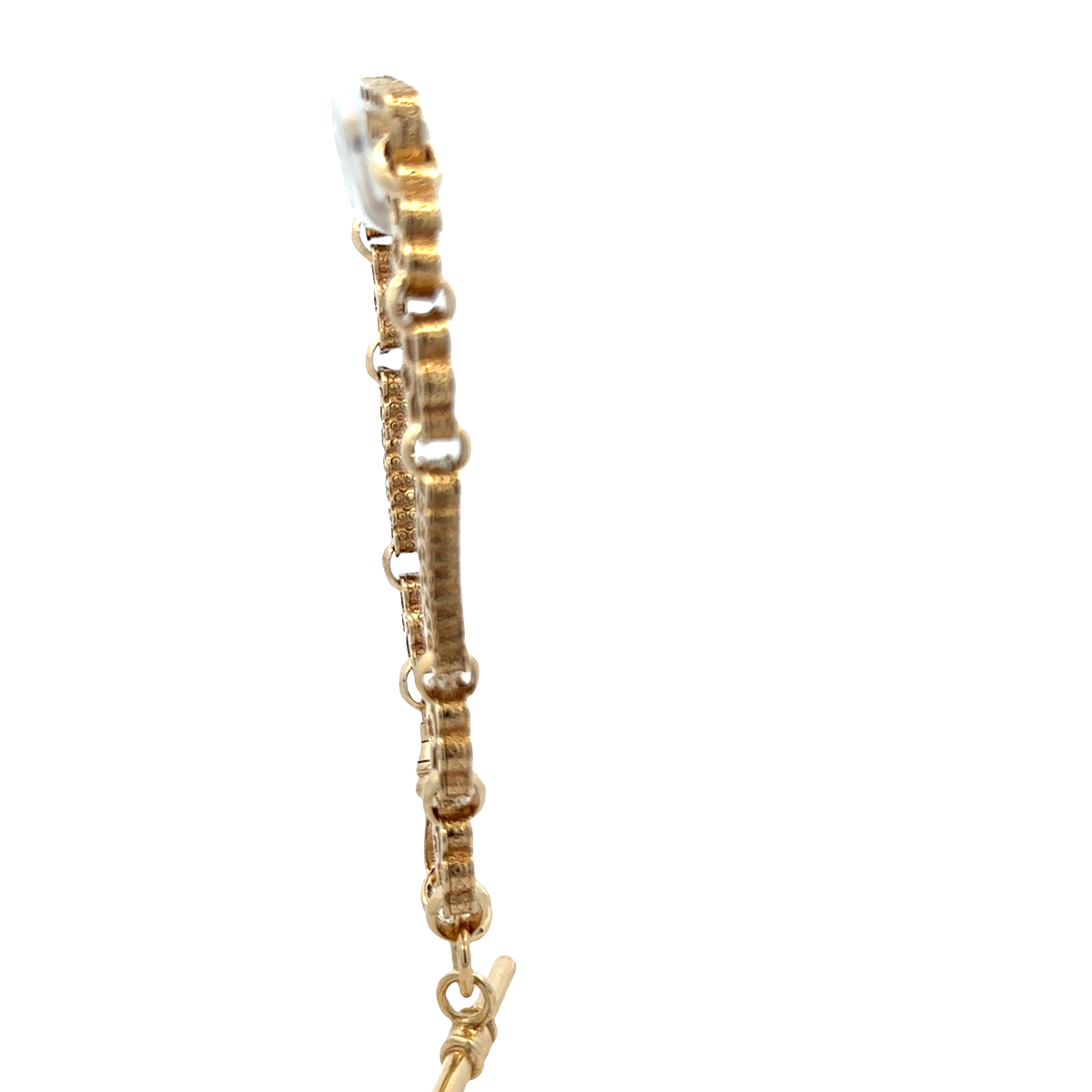 9ct yellow gold bracelet 24g (sh27818b)