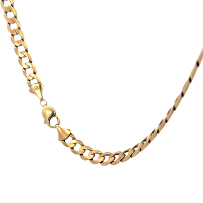 9ct yellow gold curb chain 47.5g (sh27835b)